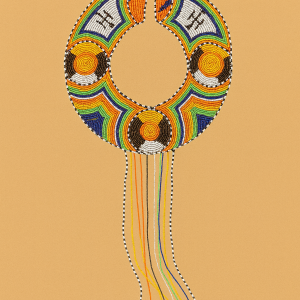 beaded ceremonial necklace