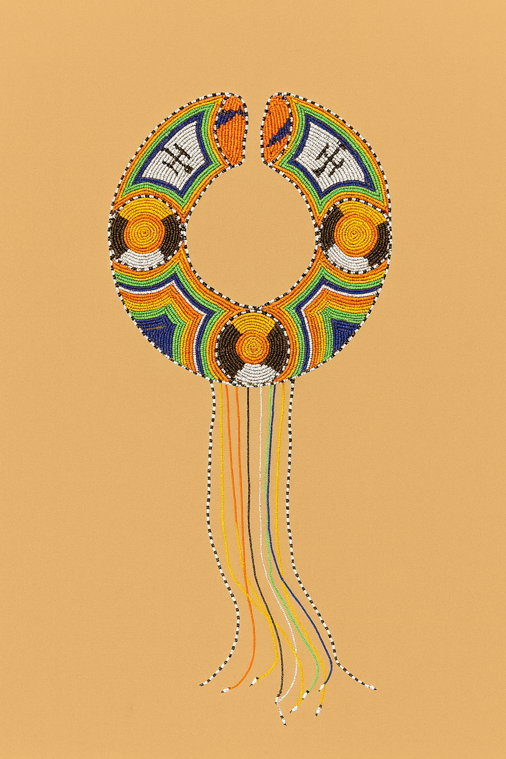 beaded ceremonial necklace